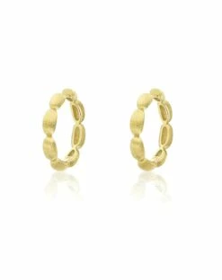 "Diva" Gold Hoop Earrings (large)