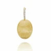 "Ciliegina" Gold Ball Drop Single Earring With Diamonds Details (LARGE) -Nanis Sales OS15 583 MONO