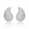 "Trasformista" Gold, Cachemire And Diamonds Earrings -Nanis Sales OS27 569 ST F1