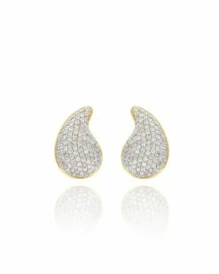 "Trasformista" Gold, Cachemire And Diamonds Earrings (small)