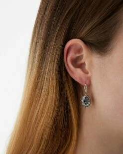 "Reverse" Ciliegine Gold, Diamonds, Rubies And Rock Crystal Double-face Ball Drop Earring (MEDIUM) -Nanis Sales OS30 584 2