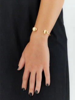 "Bubble" Gold Bangle (SMALL) -Nanis Sales 1207