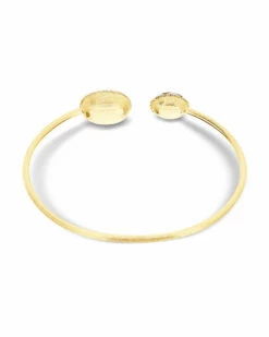 "Reverse" Gold, Ruby And Diamonds Bangle -Nanis Sales 1286