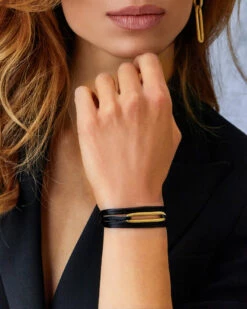 "Libera Soul" Hand-engraved Gold Bracelet And Choker -Nanis Sales 2047