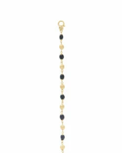 "Mystery Black" Gold And Black Onyx Casual Bracelet -Nanis Sales 323