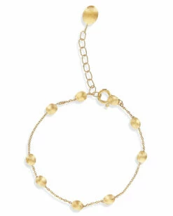"soffio" Gold Boules Bracelet