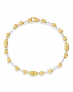 "Élite" Gold And Diamonds Tennis Bracelet