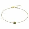 "Tourmalines" Gold And Double Tourmaline Cabochon Bracelet -Nanis Sales BN1 601 ST F1