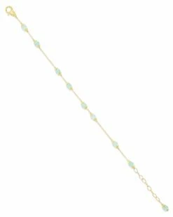 "amazonia" Gold And Green Aventurine Bracelet -Nanis Sales BN4 603 2