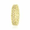 "Diva" Gold And Diamonds Statement Bracelet -Nanis Sales BS1 608 1