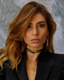 "Libera Soul" Hand-engraved Gold Bracelet And Choker -Nanis Sales PI3 602 2